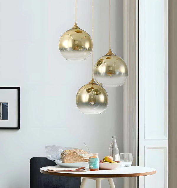 GRADIENT BUBBLE BALL PENDANT LIGHT