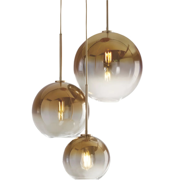 GRADIENT BUBBLE BALL PENDANT LIGHT