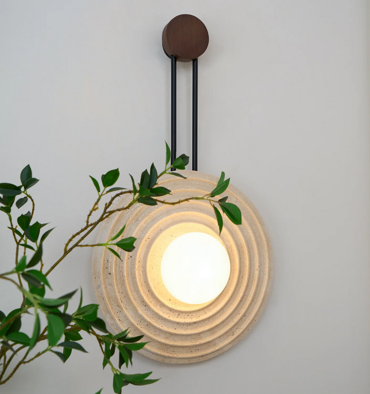 Growth Ring Wall Lamp