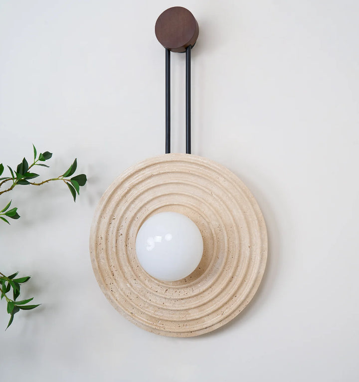 Growth Ring Wall Lamp