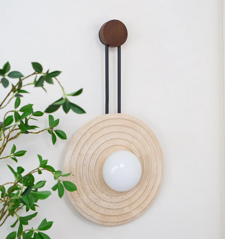 Growth Ring Wall Lamp