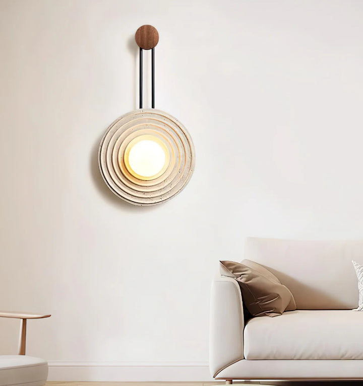 Growth Ring Wall Lamp