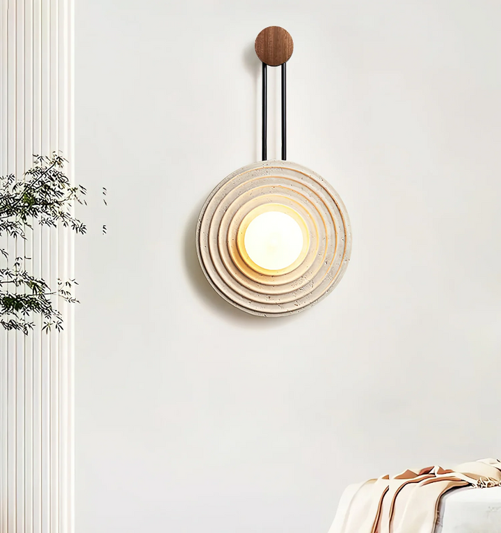 Growth Ring Wall Lamp