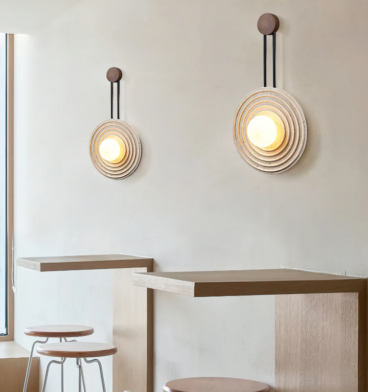 Growth Ring Wall Lamp