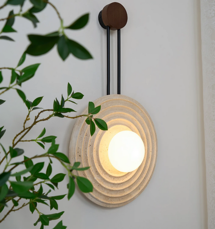 Growth Ring Wall Lamp