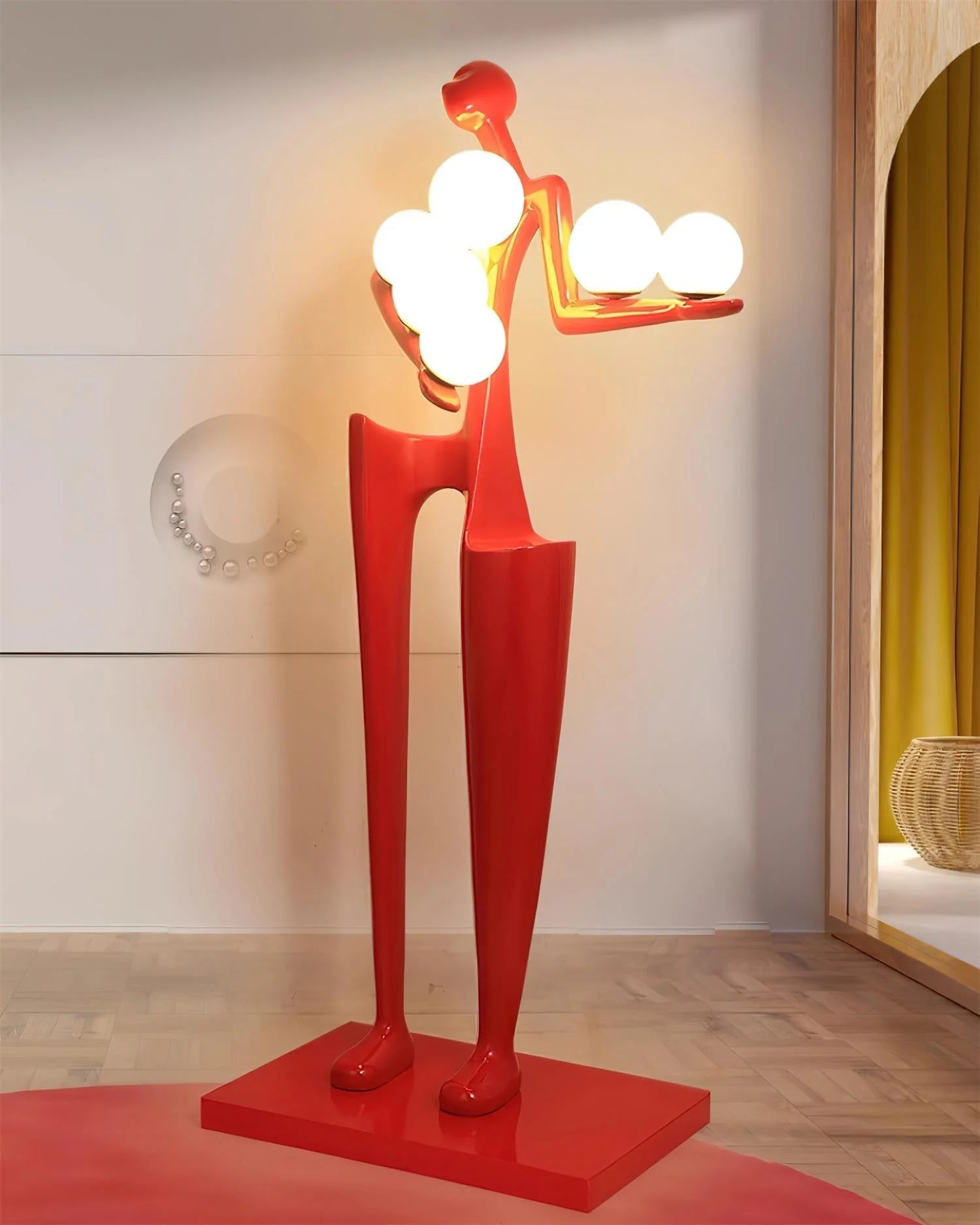 Guardian Sculpture Floor Lamp - Yiarolight