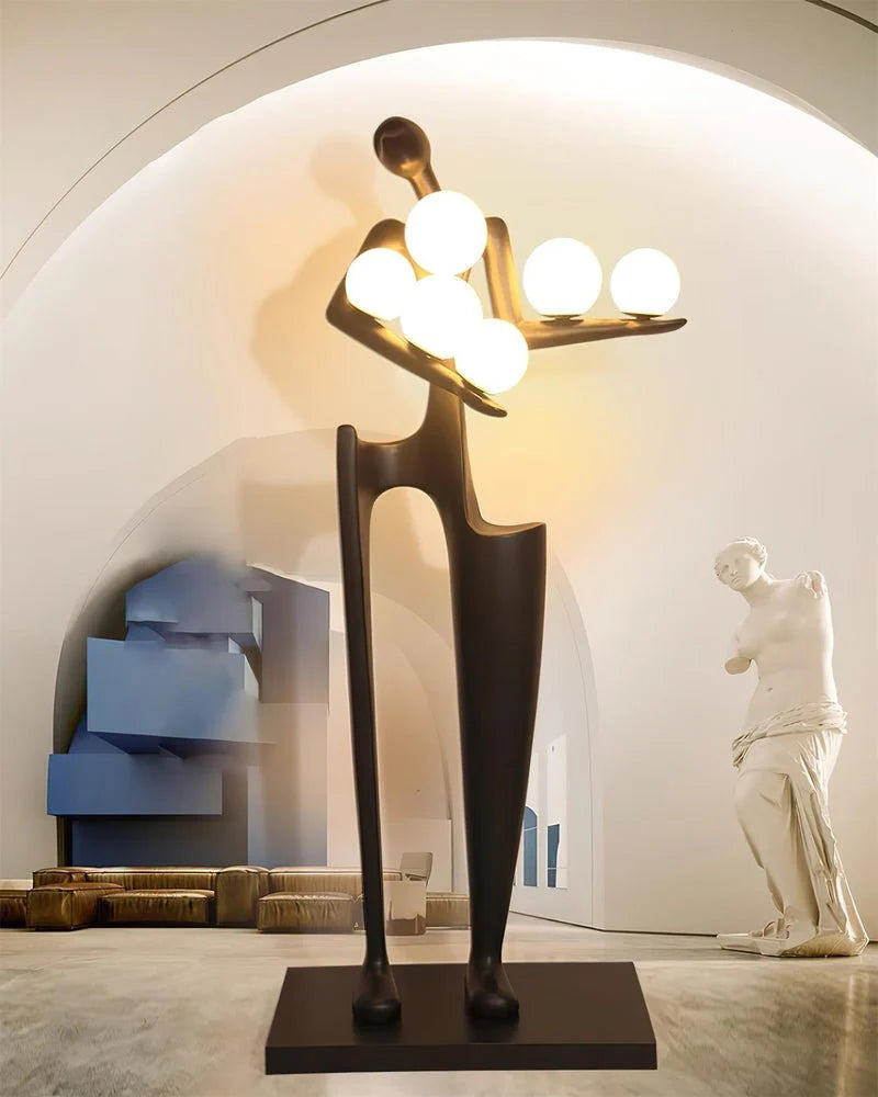 Guardian Sculpture Floor Lamp - Yiarolight
