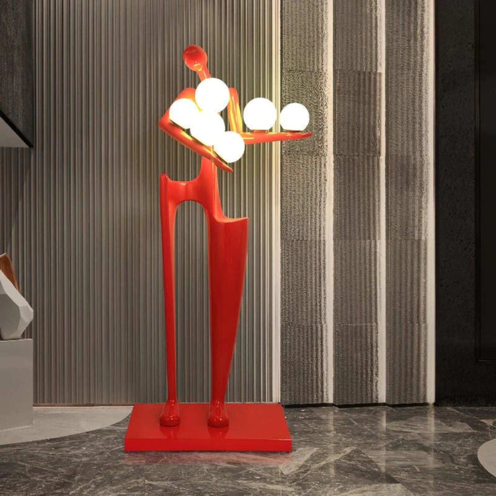 Guardian Sculpture Floor Lamp - Yiarolight