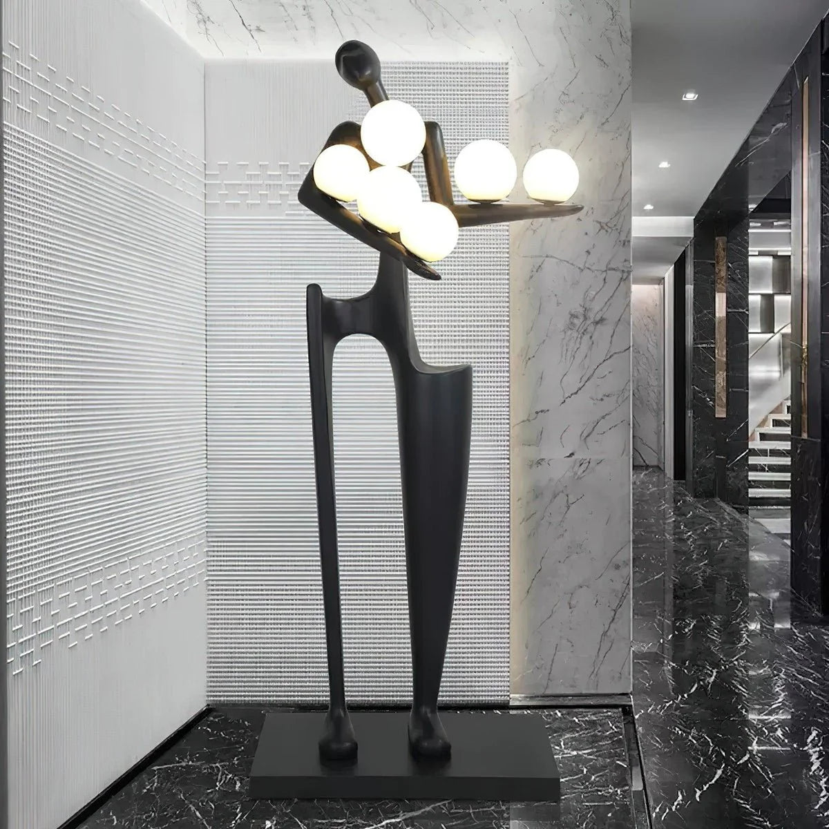 Guardian Sculpture Floor Lamp - Yiarolight