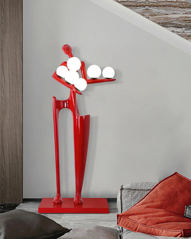 Guardian Sculpture Floor Lamp - Yiarolight