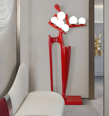 Guardian Sculpture Floor Lamp