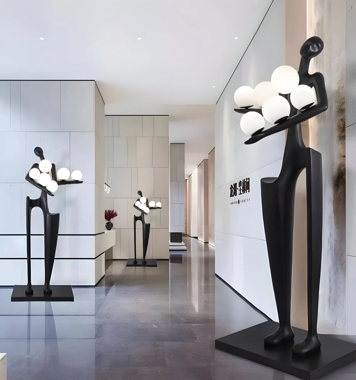 Guardian Sculpture Floor Lamp