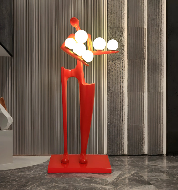 Guardian Sculpture Floor Lamp