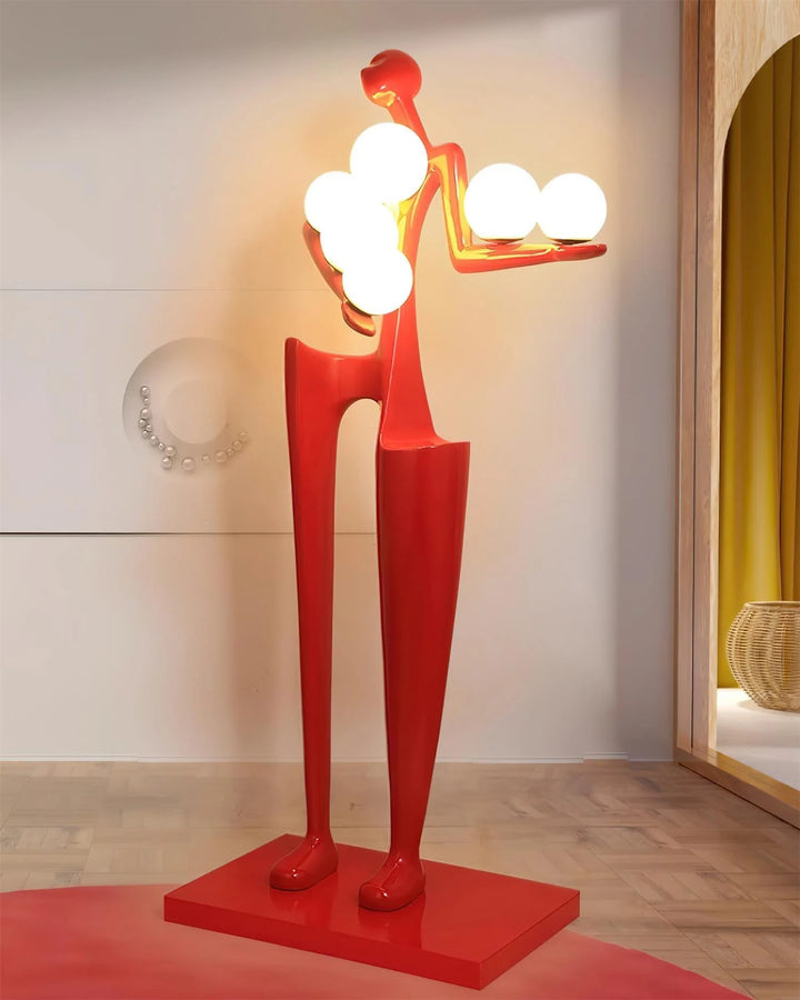 Guardian Sculpture Floor Lamp