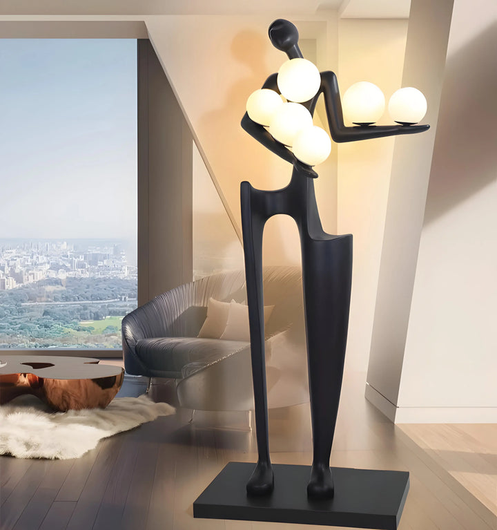 Guardian Sculpture Floor Lamp