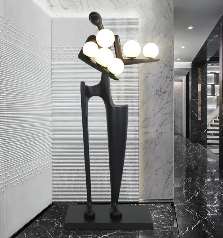 Guardian Sculpture Floor Lamp