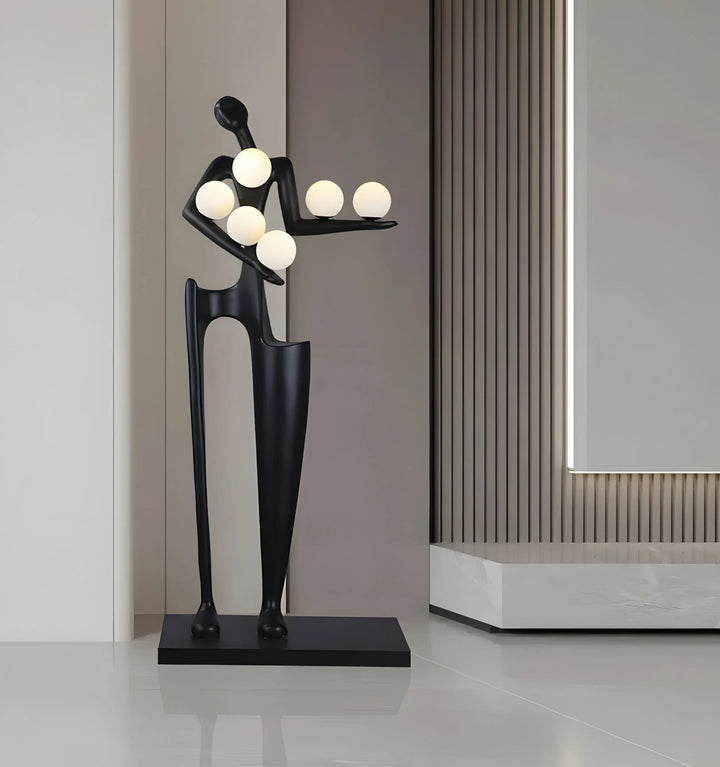 Guardian Sculpture Floor Lamp