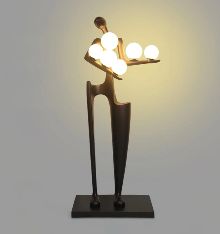 Guardian Sculpture Floor Lamp