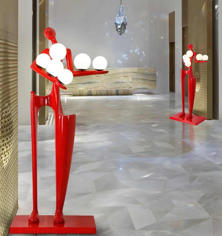 Guardian Sculpture Floor Lamp