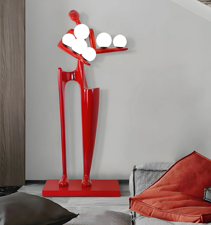 Guardian Sculpture Floor Lamp