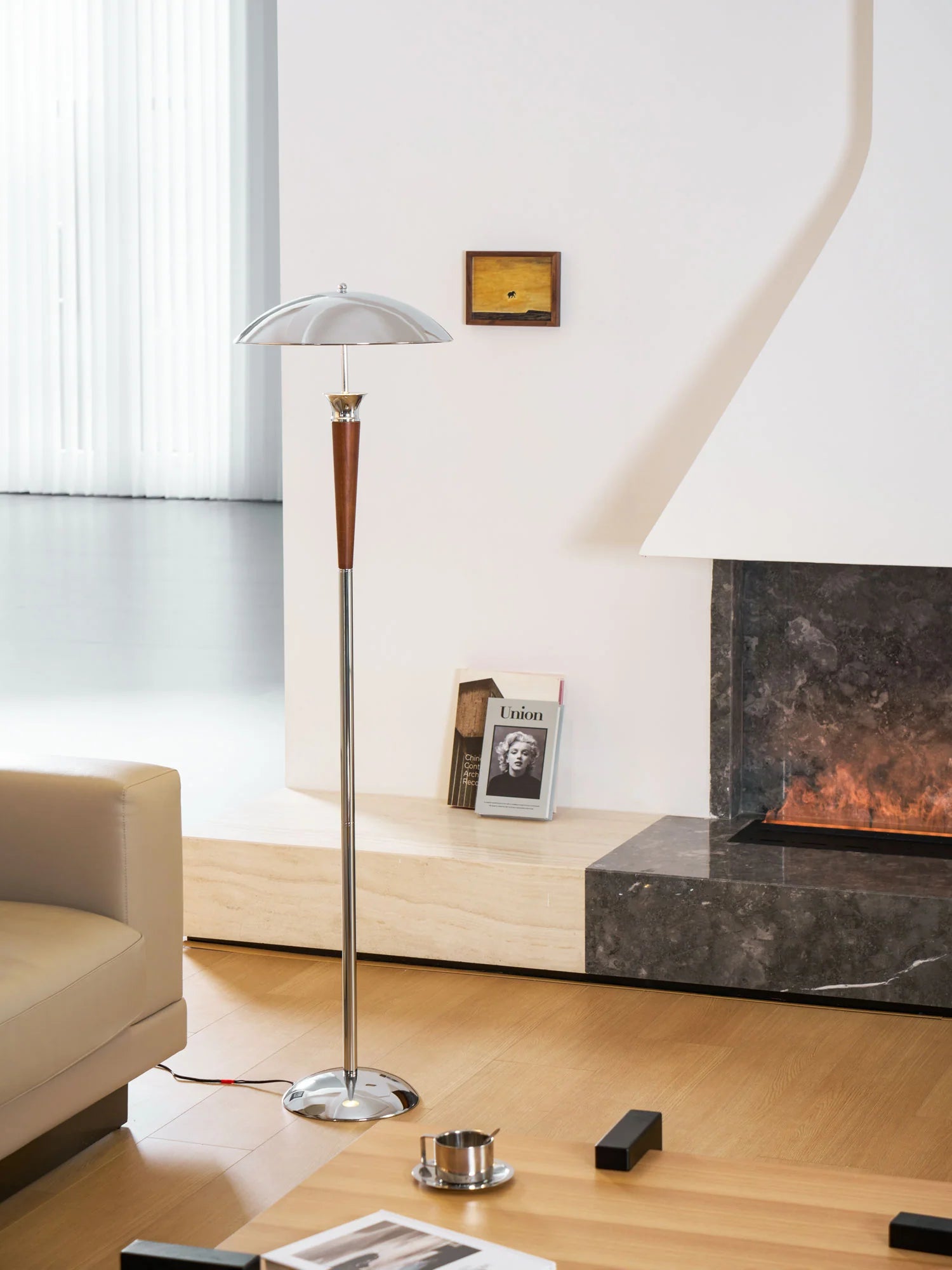 Helmet Floor Lamp