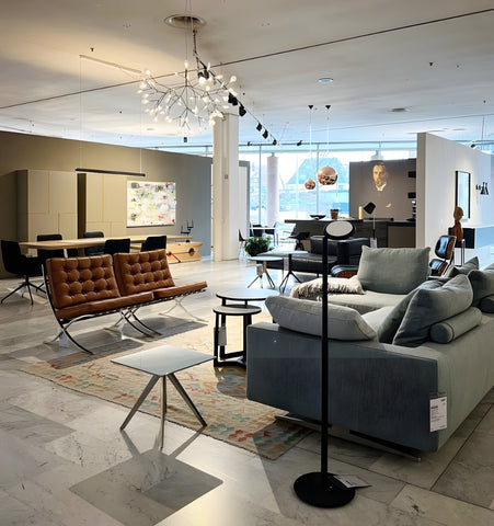 Black Heracleum Chandeliers