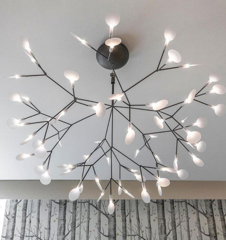 Black Heracleum Chandeliers