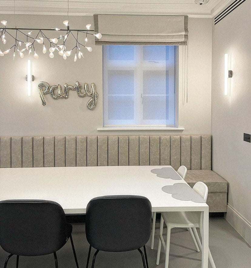 Black Heracleum Chandeliers