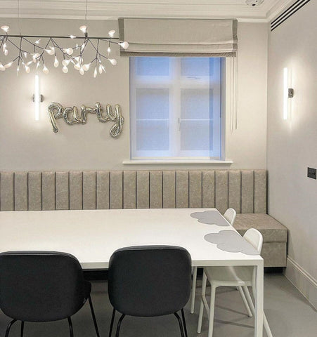 Black Heracleum Chandeliers