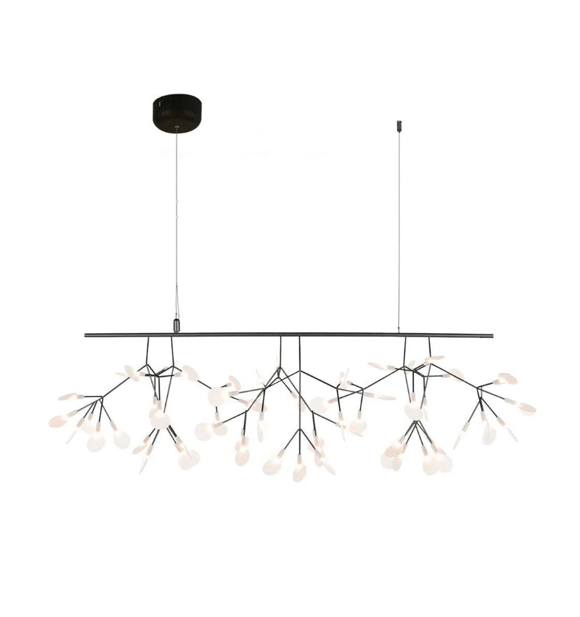 Black Heracleum Chandeliers