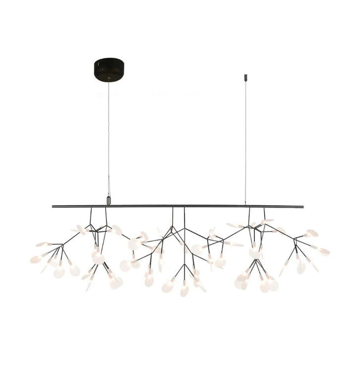 Black Heracleum Chandeliers