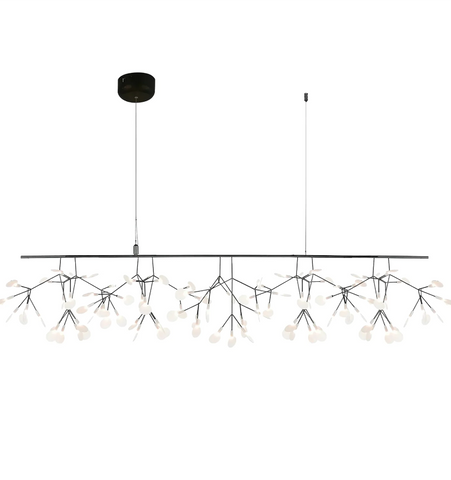 Black Heracleum Chandeliers