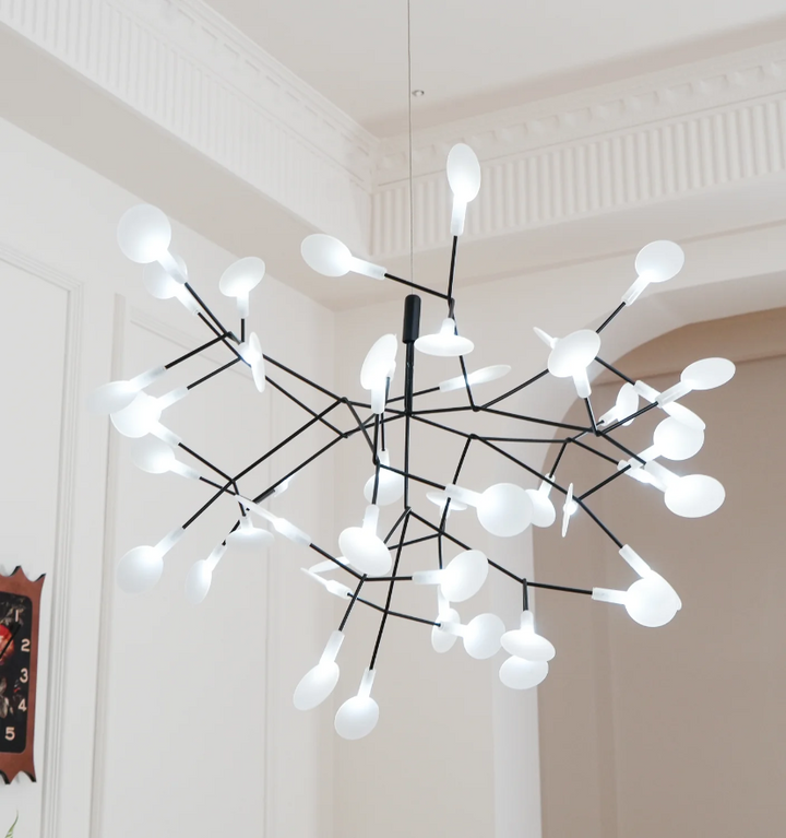 Black Heracleum Chandeliers