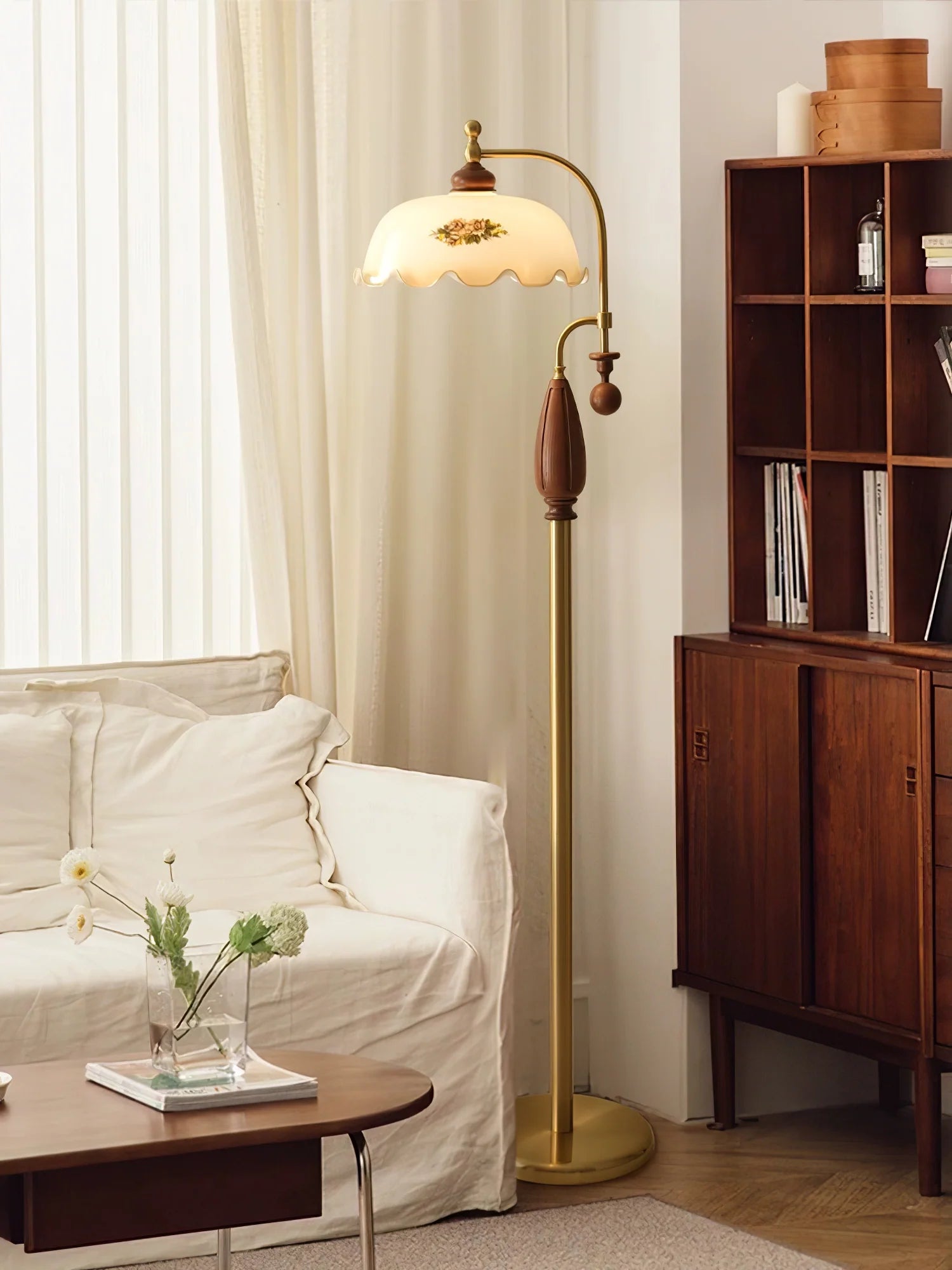 Heritage Bloom Floor Lamp