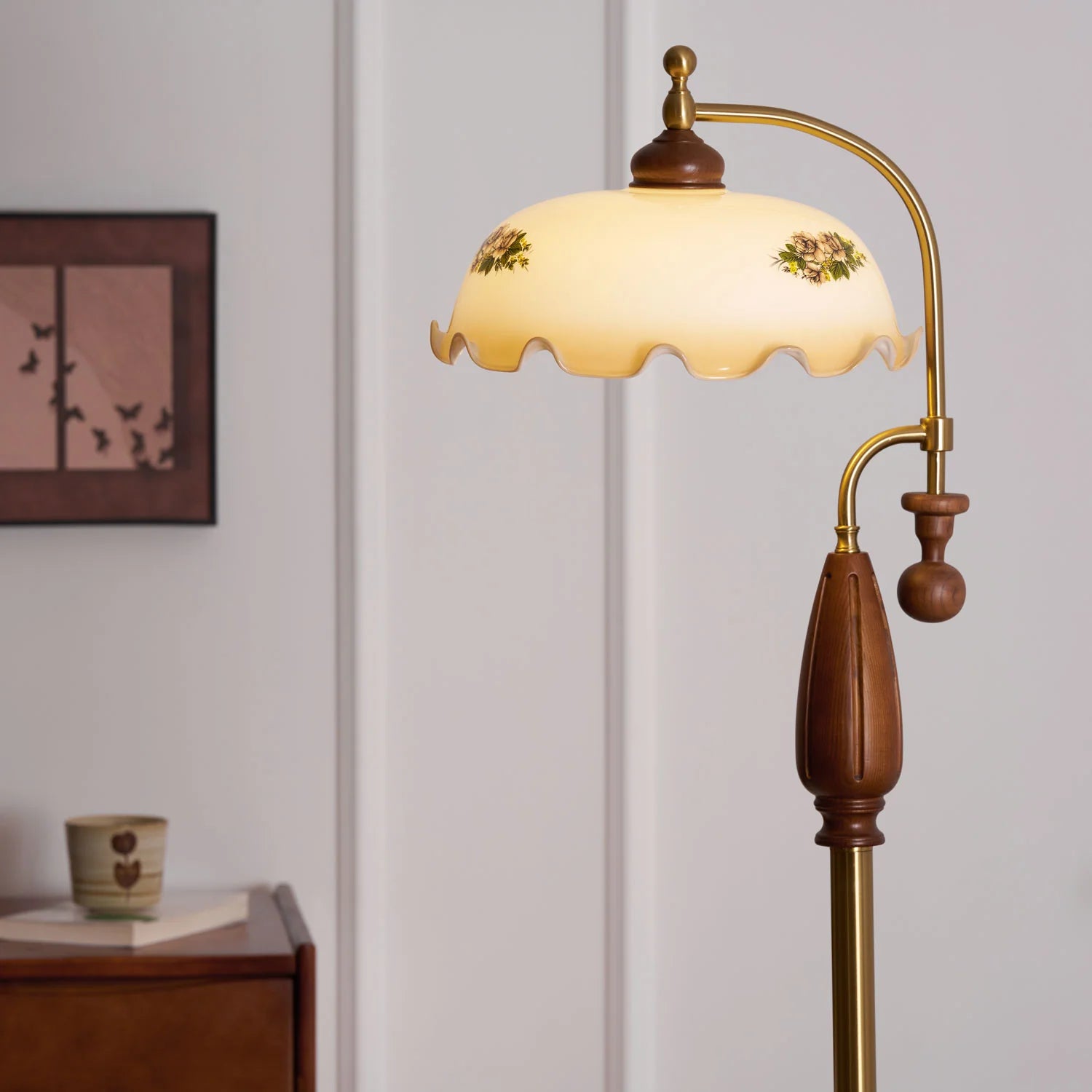 Heritage Bloom Floor Lamp