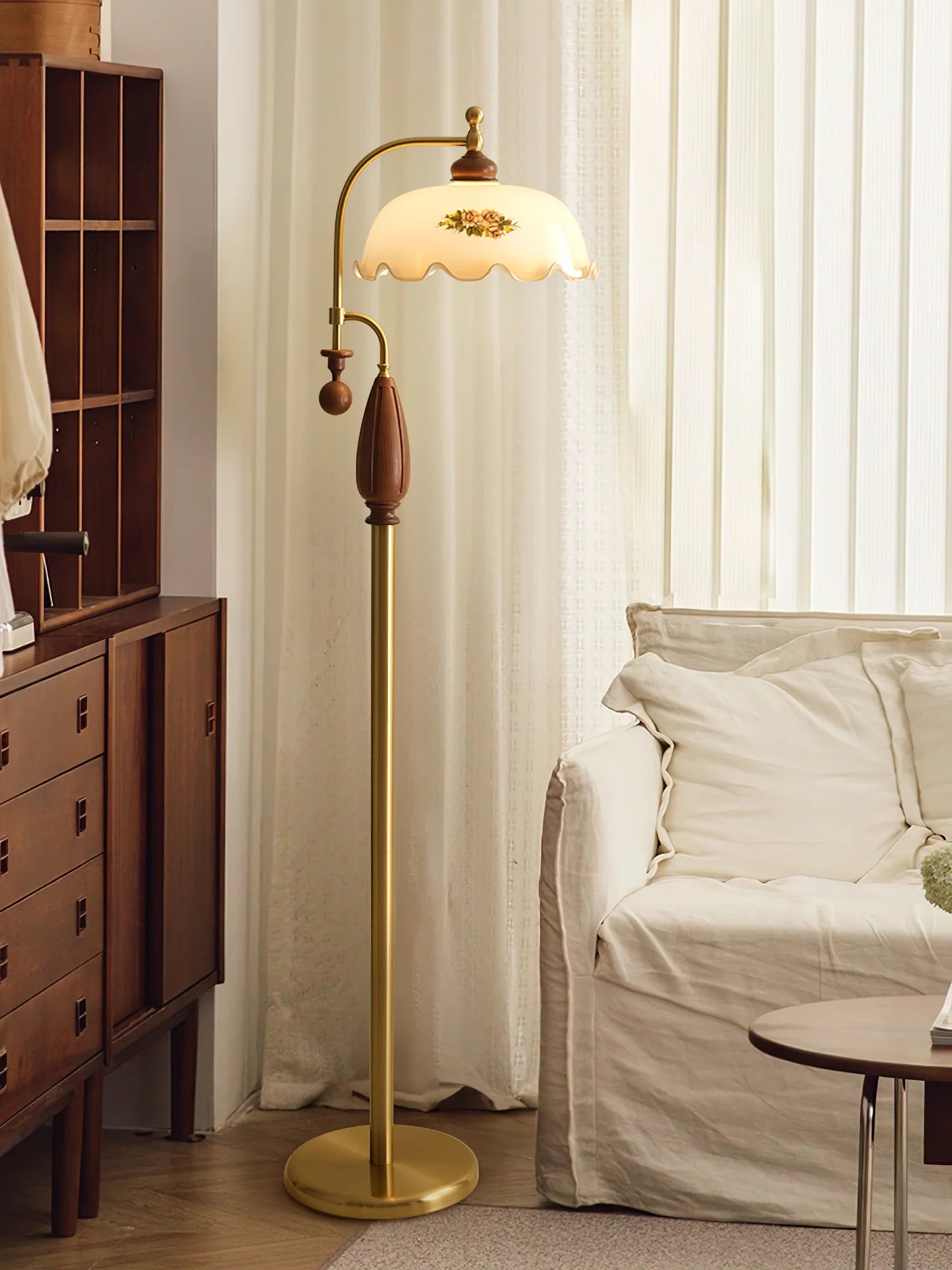 Heritage Bloom Floor Lamp