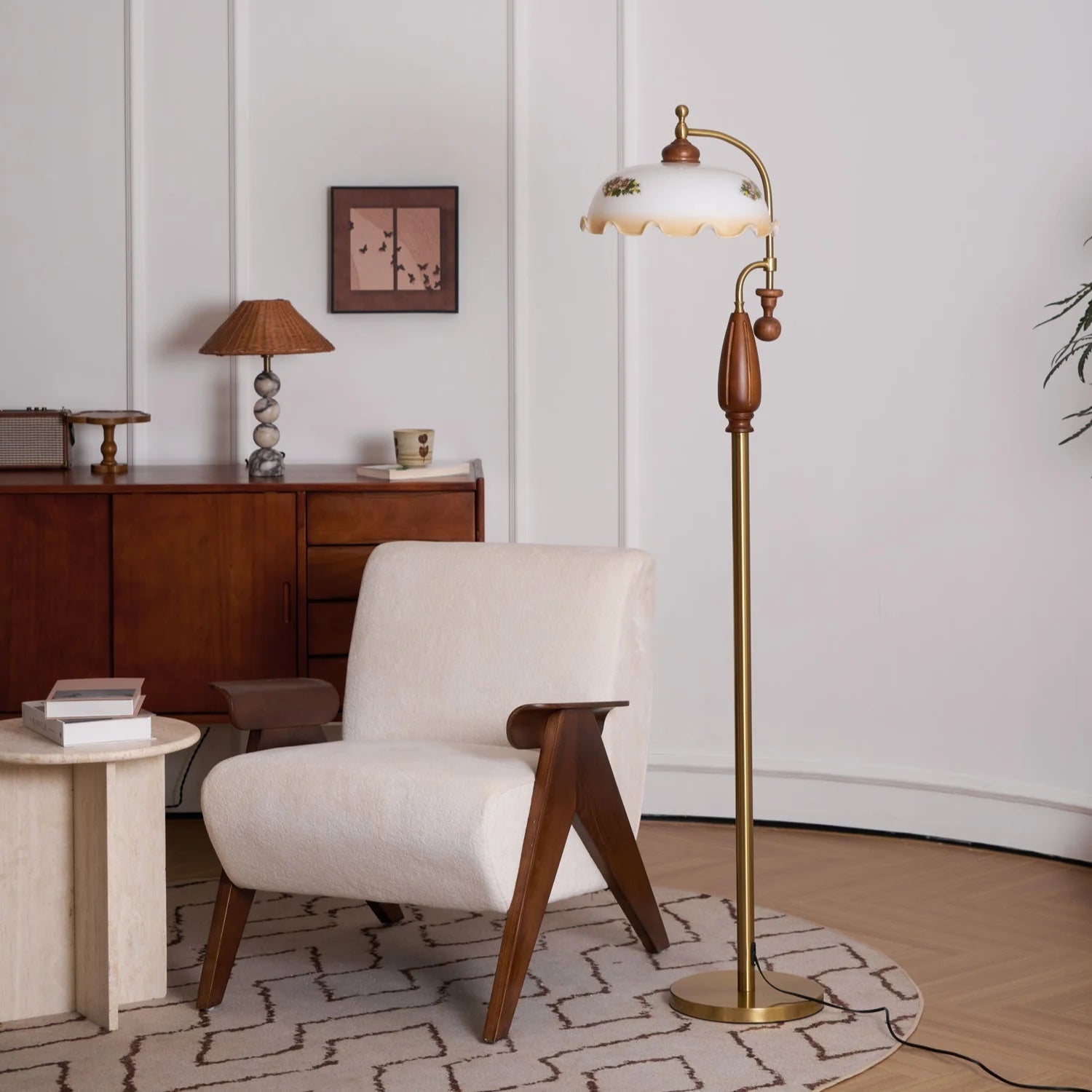 Heritage Bloom Floor Lamp