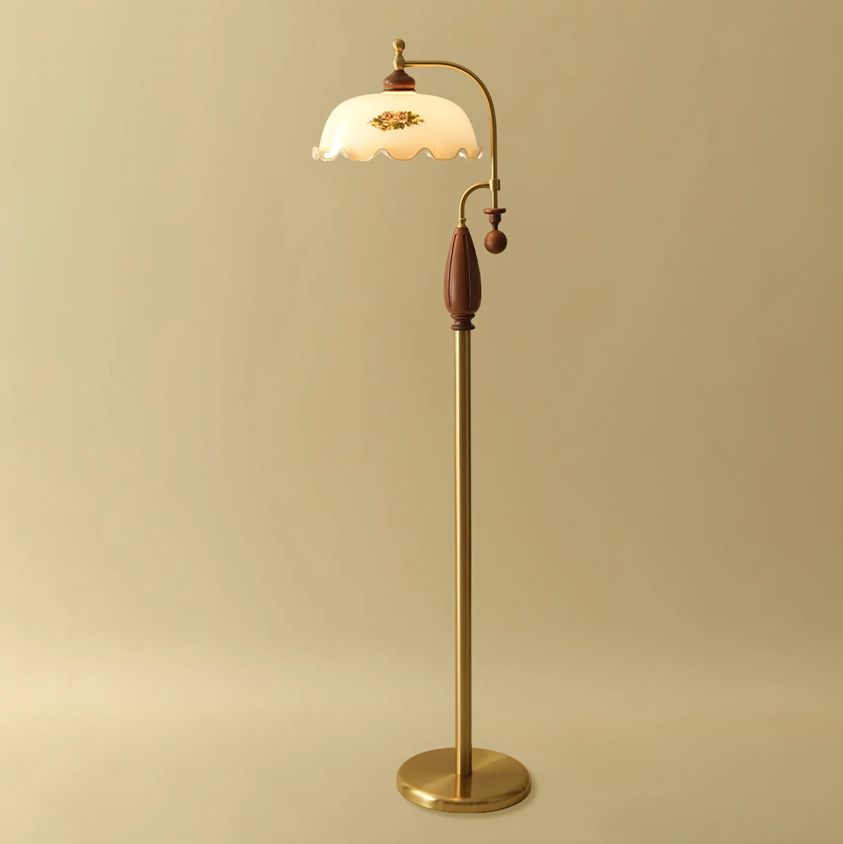 Heritage Bloom Floor Lamp