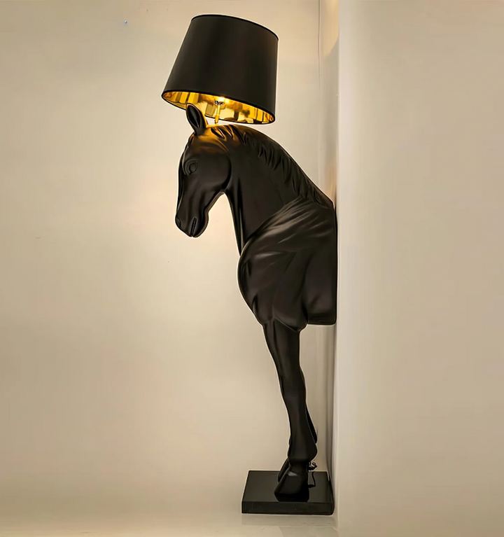 Horse Statue Floor Lamp