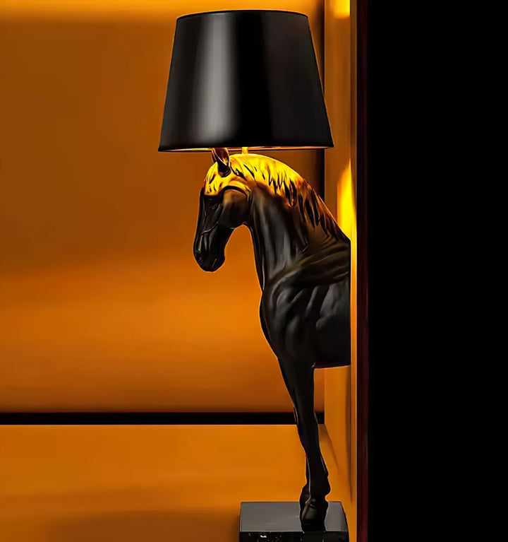 Horse Statue Floor Lamp