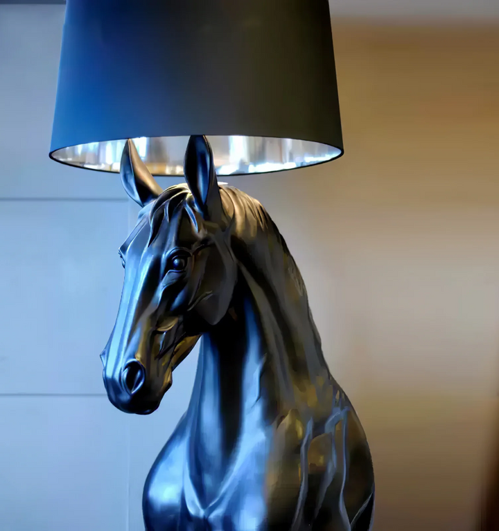 Horse Statue Floor Lamp