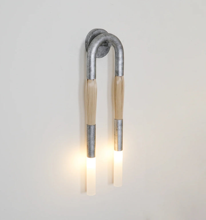 Horsehair Wall Lamp
