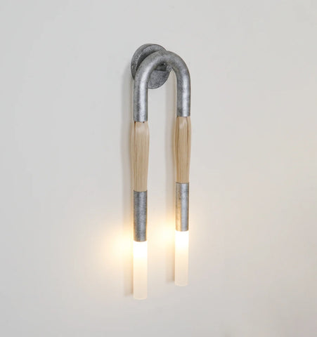 Horsehair Wall Lamp