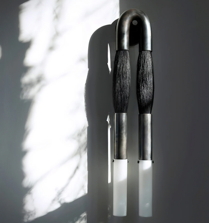 Horsehair Wall Lamp