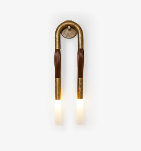 Horsehair Wall Lamp