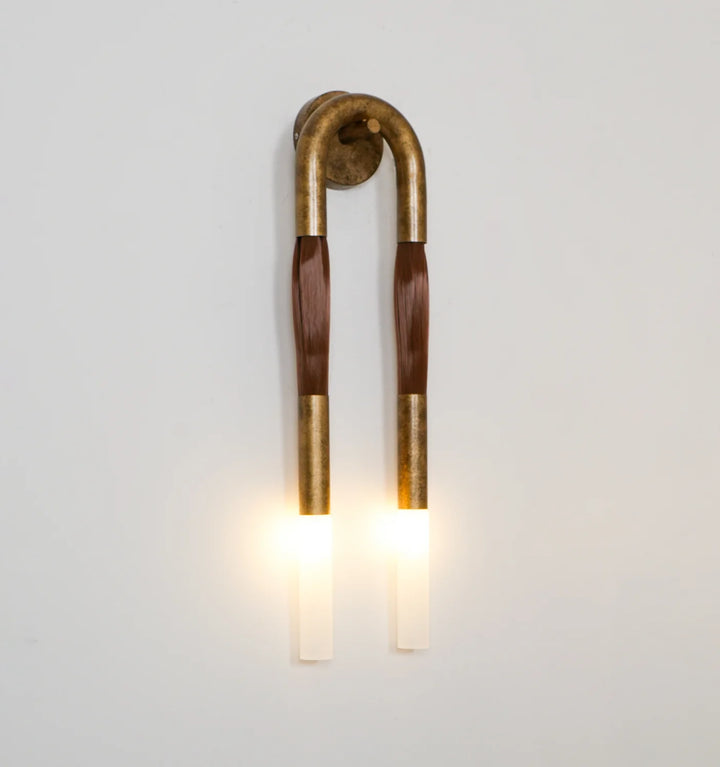 Horsehair Wall Lamp