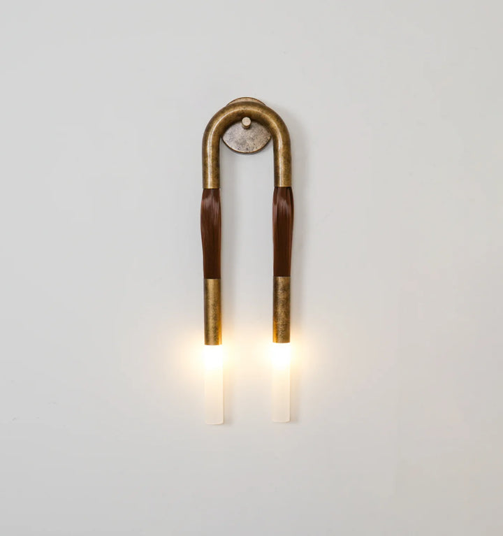 Horsehair Wall Lamp