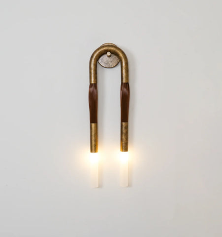Horsehair Wall Lamp