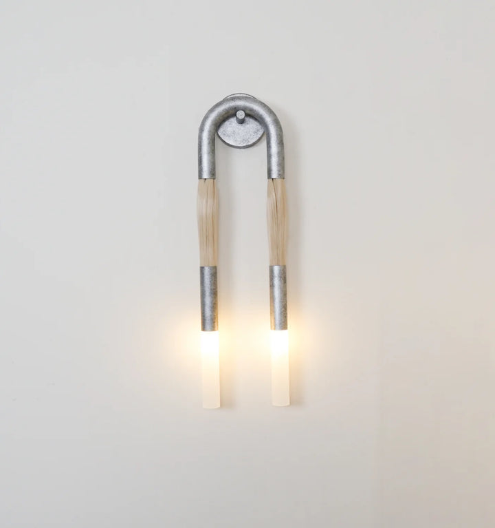 Horsehair Wall Lamp