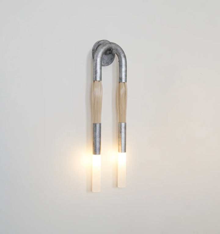 Horsehair Wall Lamp